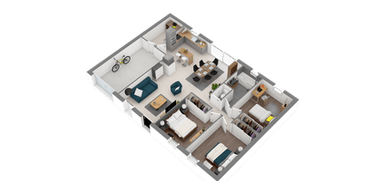 Programme terrain + maison à Lesperon en Landes (40) de 822 m² à vendre au prix de 202500€ - 3