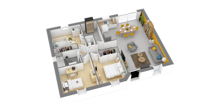 Programme terrain + maison à Saint-Pierre-de-Mons en Gironde (33) de 700 m² à vendre au prix de 218658€ - 3