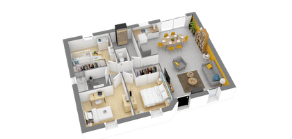 Programme terrain + maison à Grand-Auverné en Loire-Atlantique (44) de 645 m² à vendre au prix de 138589€ - 3