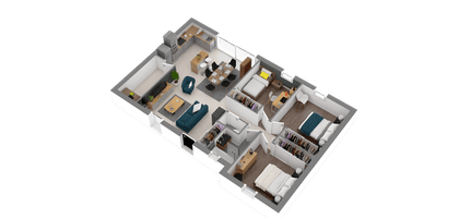 Programme terrain + maison à Lesperon en Landes (40) de 822 m² à vendre au prix de 202500€ - 3