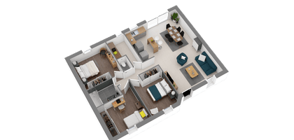 Programme terrain + maison à Montsoreau en Maine-et-Loire (49) de 572 m² à vendre au prix de 159721€ - 3
