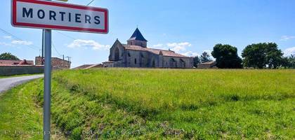 Terrain seul à Mortiers en Charente-Maritime (17) de 3469 m² à vendre au prix de 35900€ - 1
