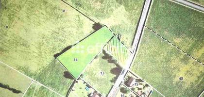 Terrain seul à Charrin en Nièvre (58) de 3387 m² à vendre au prix de 27500€ - 1