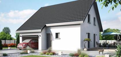 Programme terrain + maison à Algolsheim en Haut-Rhin (68) de 458 m² à vendre au prix de 298840€ - 1