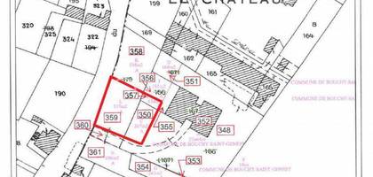 Terrain seul à Bouchy-Saint-Genest en Marne (51) de 867 m² à vendre au prix de 31250€ - 1