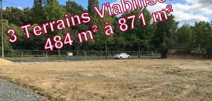 Terrain seul à Saint-Léger-de-Linières en Maine-et-Loire (49) de 488 m² à vendre au prix de 119500€ - 1