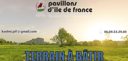 Terrain seul à Senlis en Oise (60) de 432 m² à vendre au prix de 89900€ - 1