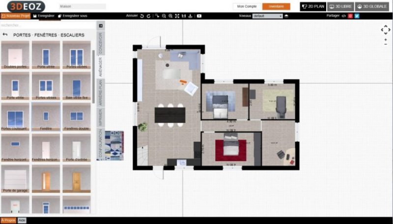 logiciel plan maison ideoz