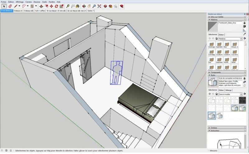 logiciel plan maison Sketchup