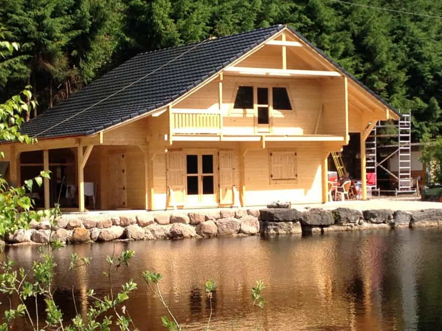 maison bois en kit de skan