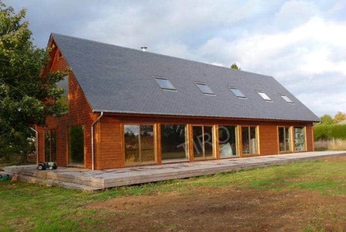 maison bois en kit de tiro