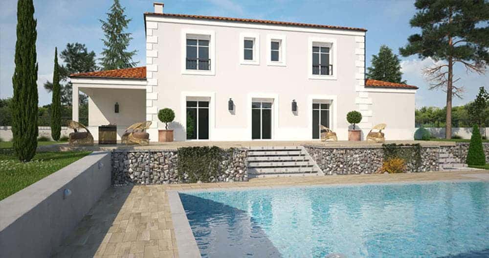 maison de prestige avec piscine dans le 33, par IGC Construction