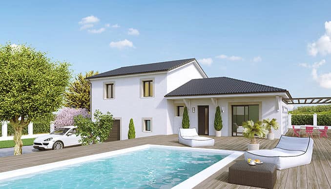 maison à étage sur sous-sol en Gironde, par Créa Concept
