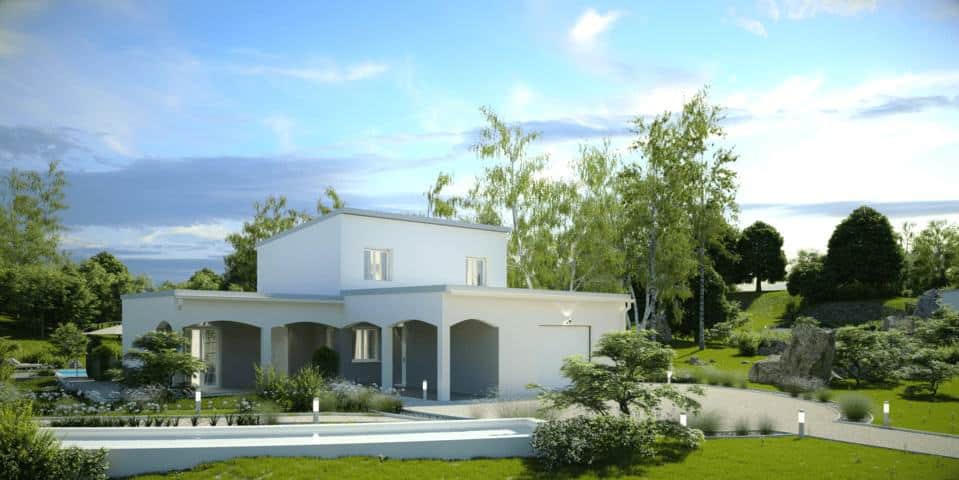 Modèle Traditionnel de Maisons Pierre