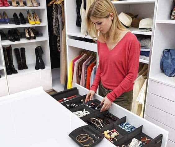 choix accessoires dressing sur mesure Schmidt