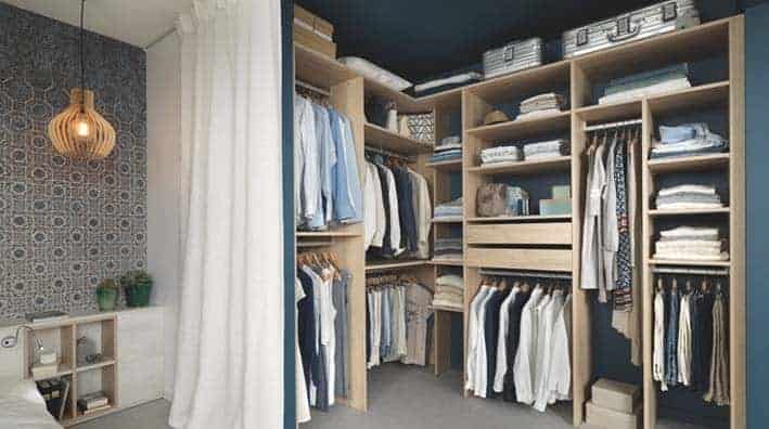 rangement vêtements sans portes Schmidt
