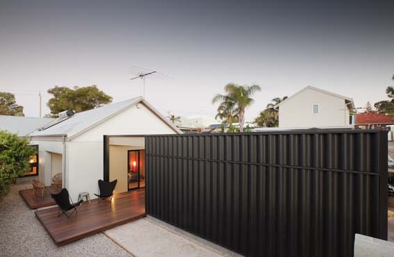 extension de maison en container