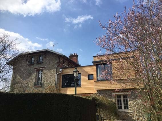 surélévation maison bois prix au m2