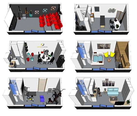 aménagement studio de jardin