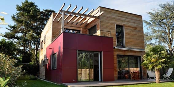 Avant / après d'une surélévation de maison dans la Drôme (26)