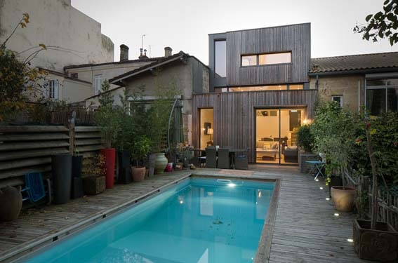 agrandissement vertical de maison, ossature bois