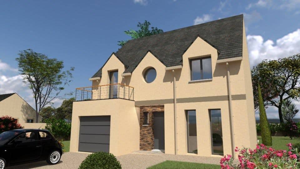 maison avec combles aménagés dans les Yvelines, par Maisons Evolution