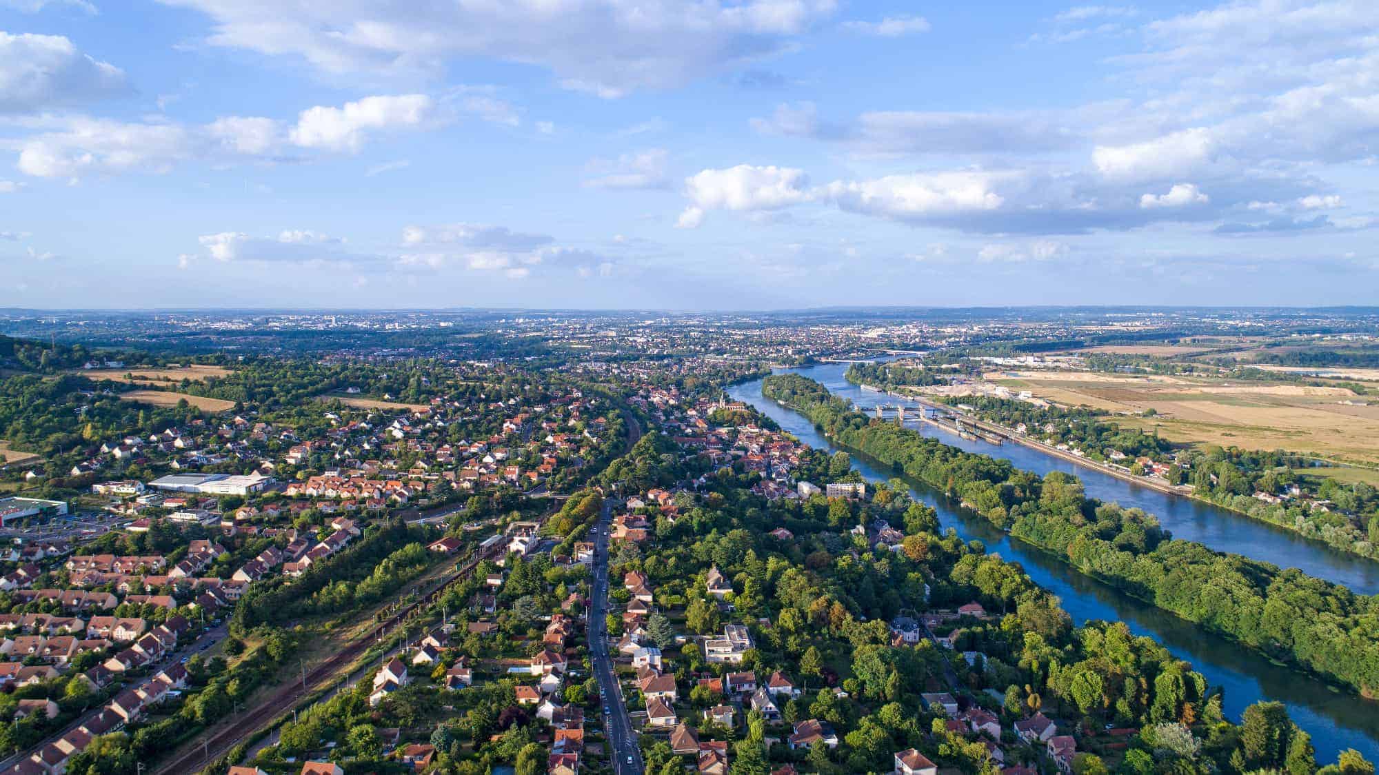 Paysage des Yvelines Terrains, Maisons, Fleuve