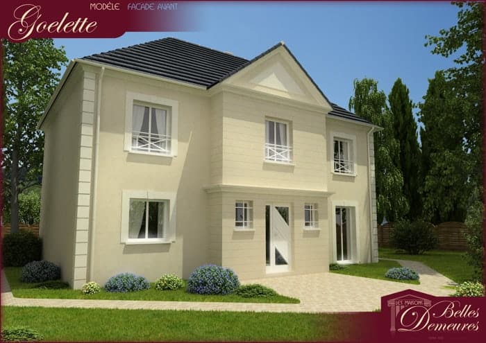 maison classique de standing dans le val d'oise, par Belles Demeures