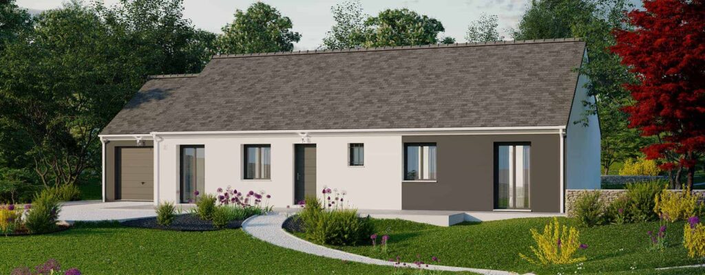 maison classique de plain-pied dans le 78, par Maisons Pierre