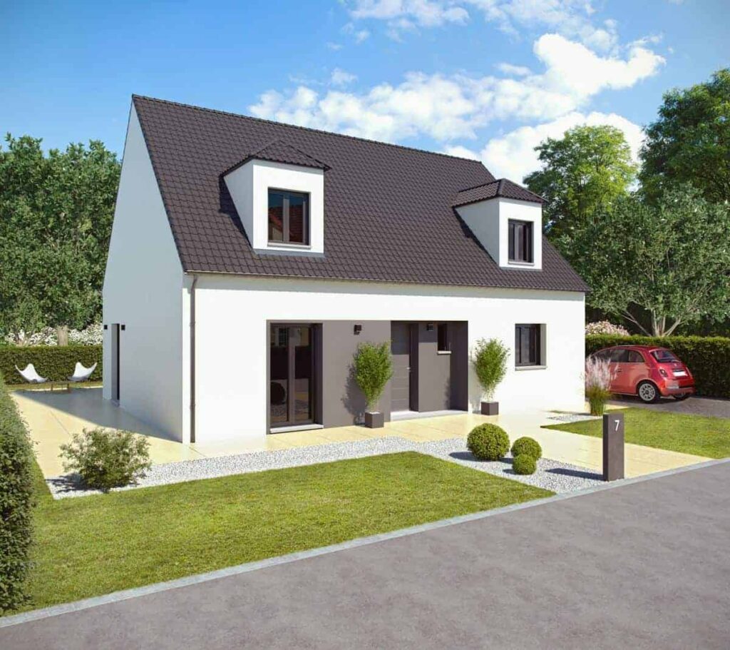 maison classique avec combles aménagés dans le 25, par Maisons Babeau Seguin