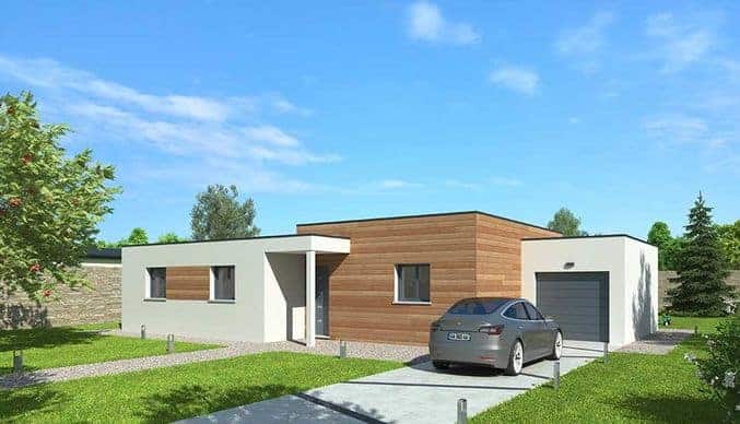 maison contemporaine à ossature bois dans le 64, par Maison Natilia