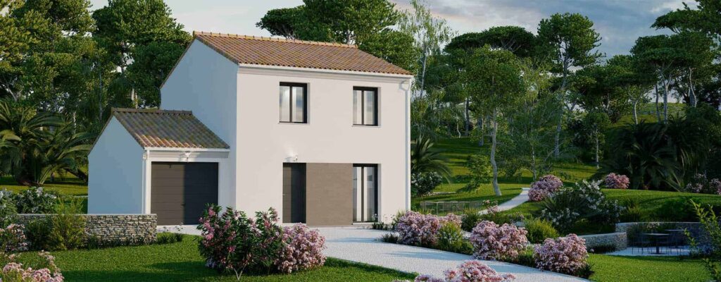 maison à étage avec garage accolé dans le 94, par Maisons Pierre