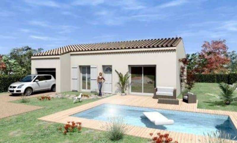 maison de plain-pied avec piscine dans le 07, par Maison Idéale