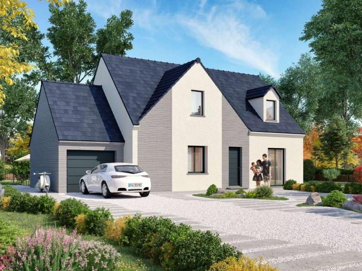 maison avec combles aménagés et garage dans les Hauts-de-Seine, par Maison LOL