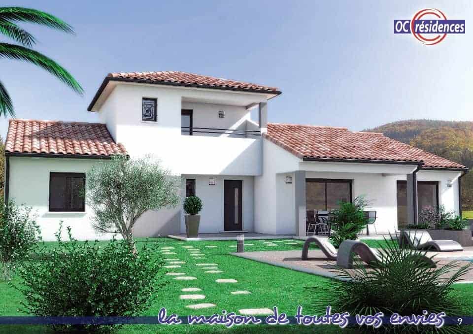 maison traditionnelle dans l'Aude, par OC Résidences