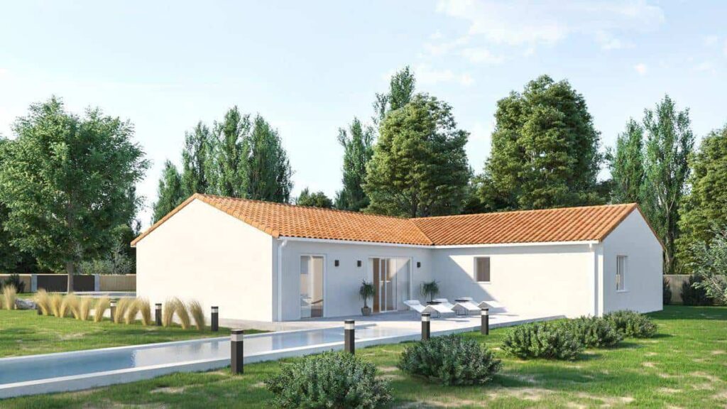 maison de plain-pied dans l'Allier, par Maisons Cercle Entreprise