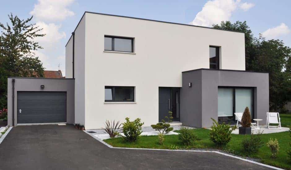 maison cubique moderne par Maisons d'en France Nord - Pas de Calais