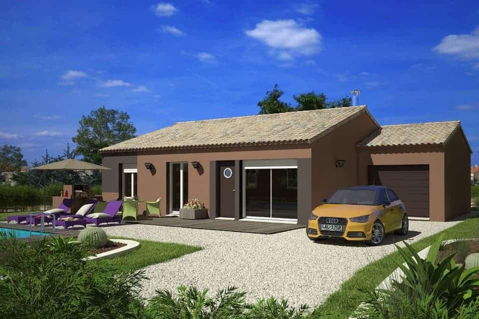 maison de plain-pied dans le 04, par Maisons Open