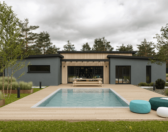 maison en bois biosourcée dans le 79, par Alliance Construction