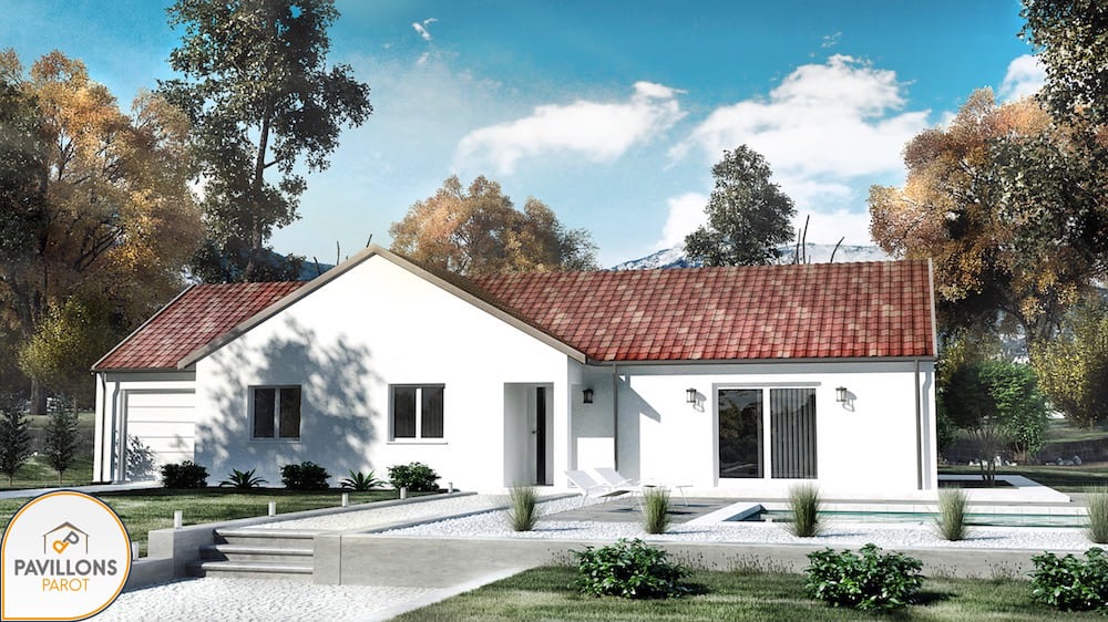 maison traditionnelle de plain-pied dans le 52, par Pavillons Parot