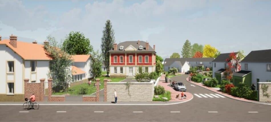 maison Flobert dans le lotissement Flobert, à May-en-Multien (77)
