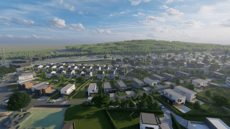 nouveau lotissement « Le Belvédère aux Mésanges », à Forbach (57)