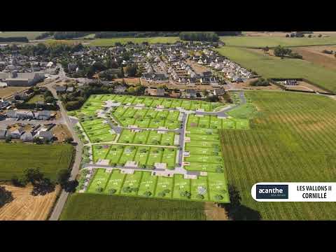 insertion paysag&egrave;re du lotissement des Vallons II, &agrave; Cornill&eacute; (35)