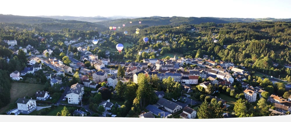 Le Chambon-sur-Lignon, commune de moyenne montagne en Haute-Loire (43)