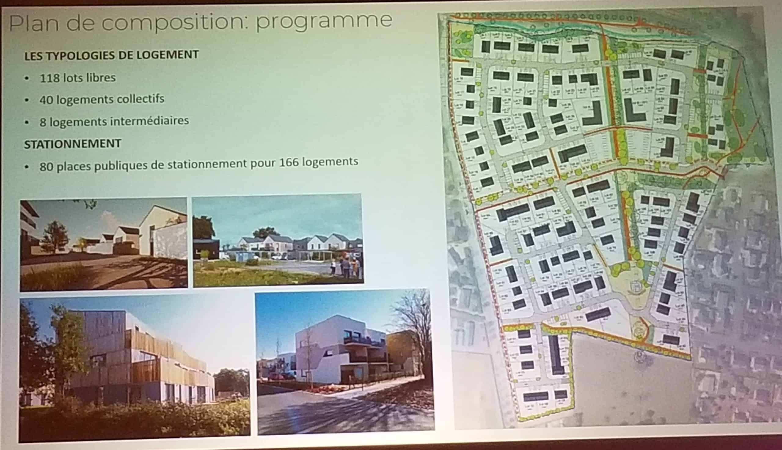 plan du Lotissement « Plessis sauvage », à Bonchamp-lès-Laval (53)