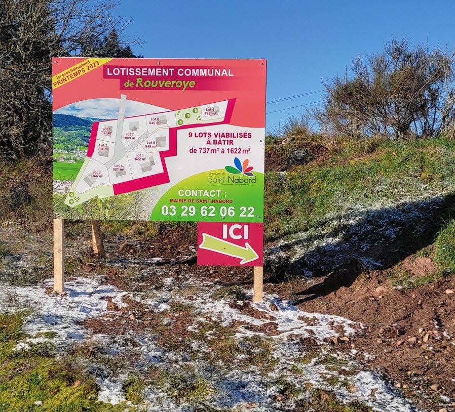Image du post Saint-Nabord (88) : neuf nouvelles parcelles au lotissement communal de Rouveroye&nbsp;