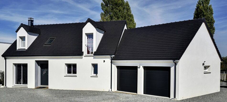 exemple de maison à énergie positive, par le constructeur Maisons France Confort