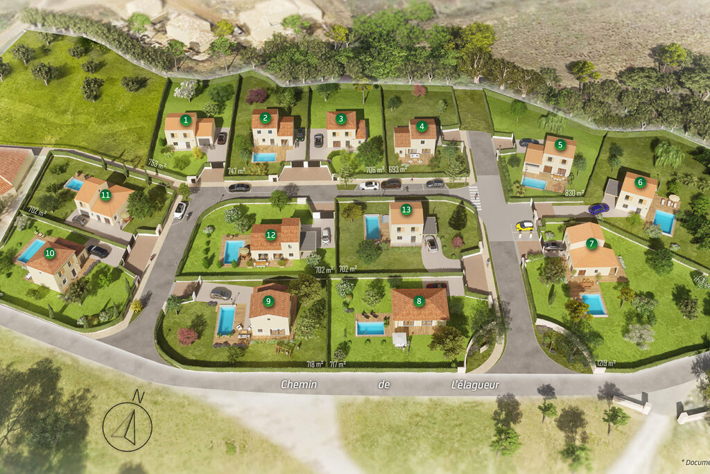 Image du post Murles (34) : 6 terrains à bâtir dans le lotissement Saint Jean