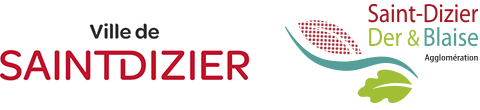 logos de la commune et de l'agglomération de Saint-Dizier (52)
