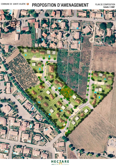 aménagement du programme « Le Clos Floréal », à Sainte-Valière (11)